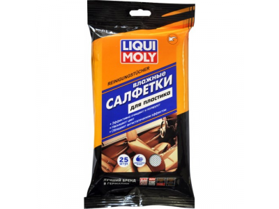 Влажные салфетки хоз.бытовые "Для пластика" LiquiMoly 77169 от LIQUI MOLY Влажные салфетки хоз.бытовые "Для пластика" LiquiMoly 77169