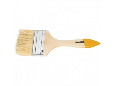Кисть плоская Slimline 4", натуральная щетина, деревянная ручка SPARTA