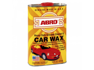 Автовоск силиконовый, 473 мл от ABRO Автовоск силиконовый, 473 мл
