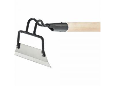 Мотыга из нержавеющей стали 200 х 50 мм с черенком СИБРТЕХ Россия от СИБРТЕХ Мотыга из нержавеющей стали 200 х 50 мм с черенком СИБРТЕХ Россия