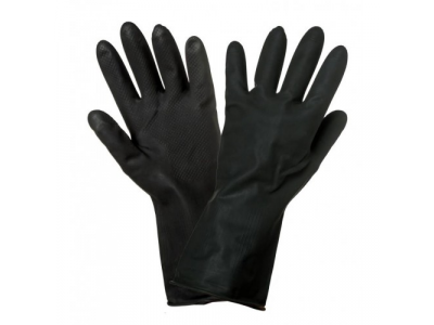 Перчатки латексные "AIRLINE" защитные от агрессивных жидкостей