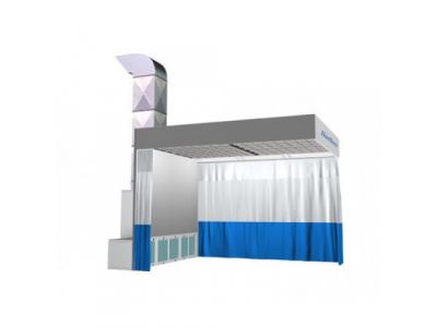 Пост подготовки к окраске NB100B с колоннами NORDBERG от NORDBERG Пост подготовки к окраске NB100B с колоннами NORDBERG