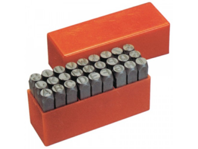 Клейма буквенные 6мм CrMo латиница набор. от LICOTA Клейма буквенные 6мм CrMo латиница набор.