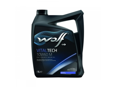 Моторное масло WOLF VITALTECH 10W60 M 5L от WOLF Моторное масло WOLF VITALTECH 10W60 M 5L