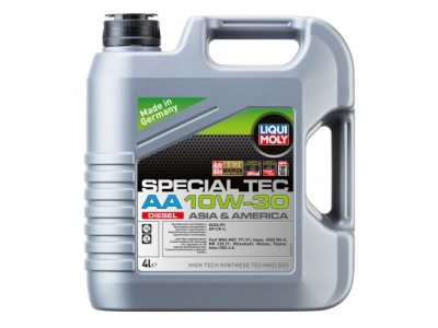НС-синтетическое моторное масло Special Tec AA Diesel 10W-30 от LIQUI MOLY НС-синтетическое моторное масло Special Tec AA Diesel 10W-30