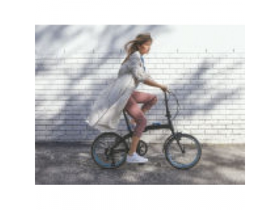 Складной велосипед BMW Folding Bike, Black/Blue от BMW Складной велосипед BMW Folding Bike, Black/Blue