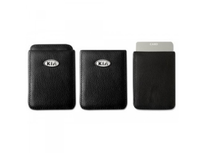 Кожаная визитница Kia на 20 визиток, артикул R8480AC508K от KIA Кожаная визитница Kia на 20 визиток, артикул R8480AC508K