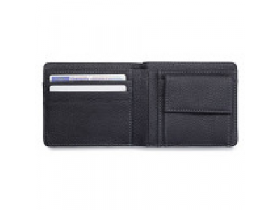 Кожаный кошелек Volkswagen R Collection Wallet, Black, артикул 15D087400 от VAG Кожаный кошелек Volkswagen R Collection Wallet, Black, артикул 15D087400