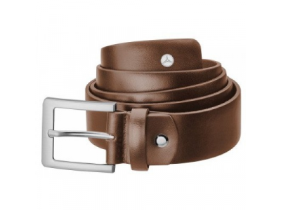 Мужской кожаный ремень Mercedes-Benz Men’s Belt, Business, Brown, Calfskin, артикул B66954117 от Mercedes Мужской кожаный ремень Mercedes-Benz Men’s Belt, Business, Brown, Calfskin, артикул B66954117