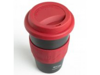Керамическая термокружка Jaguar Travel Ceramic Mug, Red/Black от JAGUAR Керамическая термокружка Jaguar Travel Ceramic Mug, Red/Black