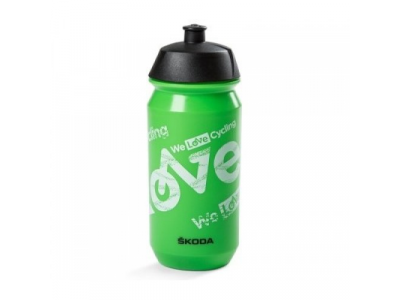 Велосипедная бутылочка для воды Skoda Cycling Bottle, Green от VAG Велосипедная бутылочка для воды Skoda Cycling Bottle, Green