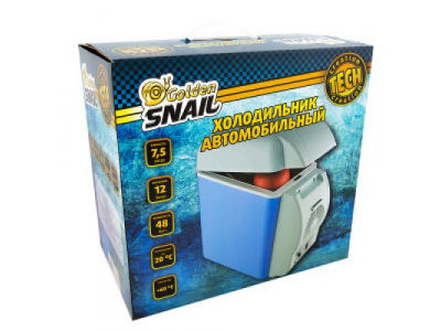 Холодильник автомобильный 7,5л от GOLDEN SNAIL Холодильник автомобильный 7,5л