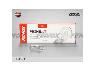 Лампа для автомобильных фар PRIME.LT W5W/12 В/5 Вт от FENOX Лампа для автомобильных фар PRIME.LT W5W/12 В/5 Вт