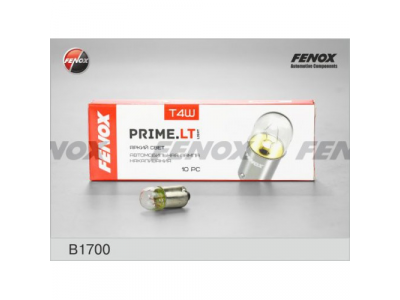 Лампа для автомобильных фар PRIME.LT T4W/12 В/4 Вт от FENOX Лампа для автомобильных фар PRIME.LT T4W/12 В/4 Вт