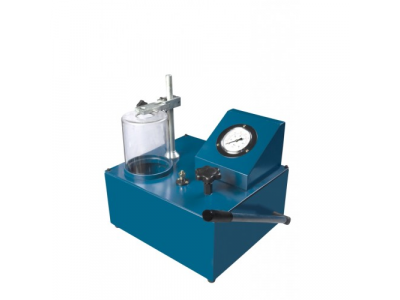 Стенд для регулировки дизельный форсунок, ручной, с камерой впрыска