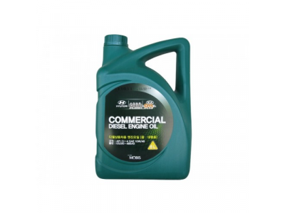 HYUNDAI 10W-40 CI4 (6л) Comm. Diesel моторное масло от MOBIS HYUNDAI 10W-40 CI4 (6л) Comm. Diesel моторное масло